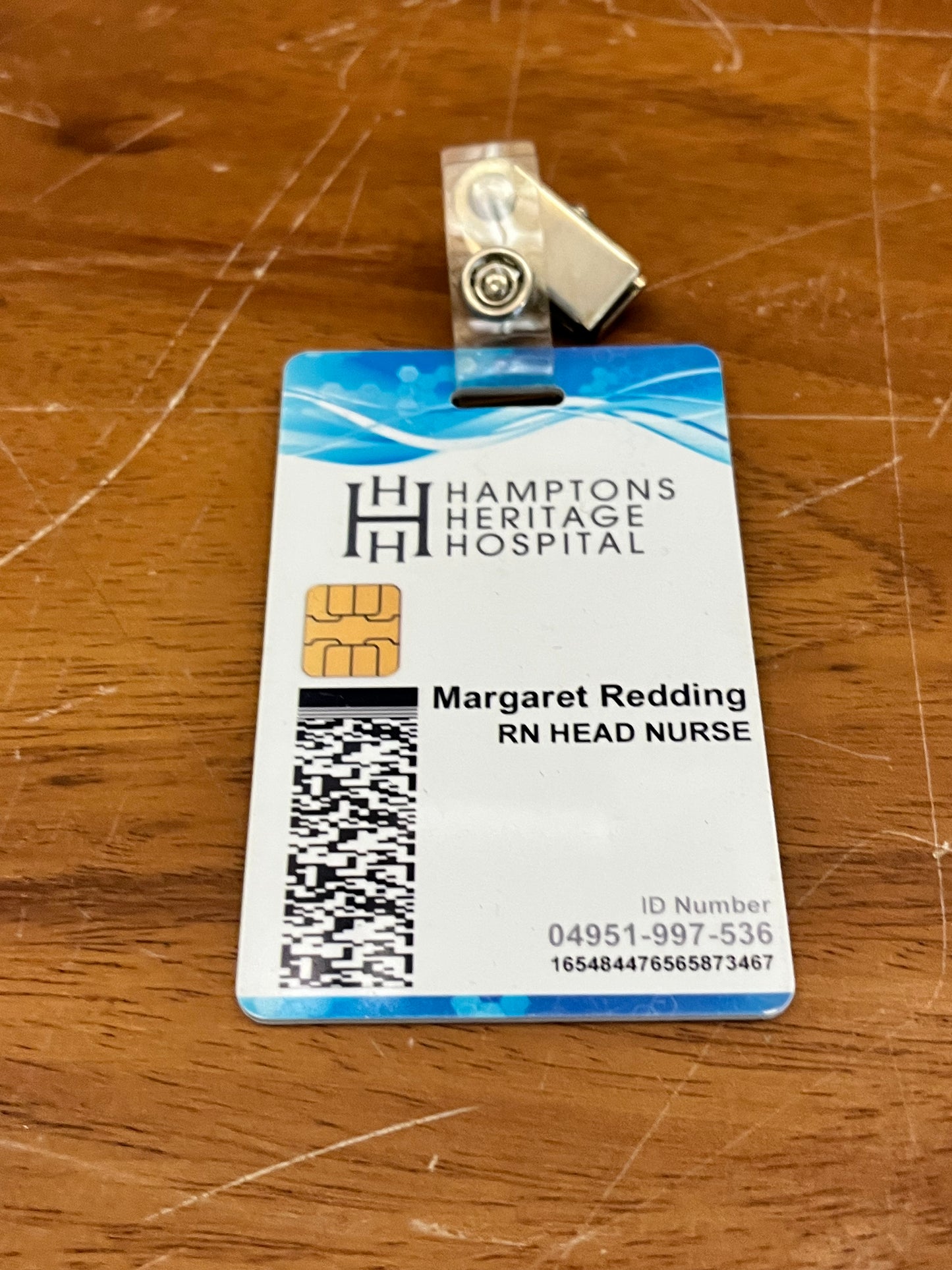 ROYAL PAINS: HAMPTONS HERITAGE Hospital Badges