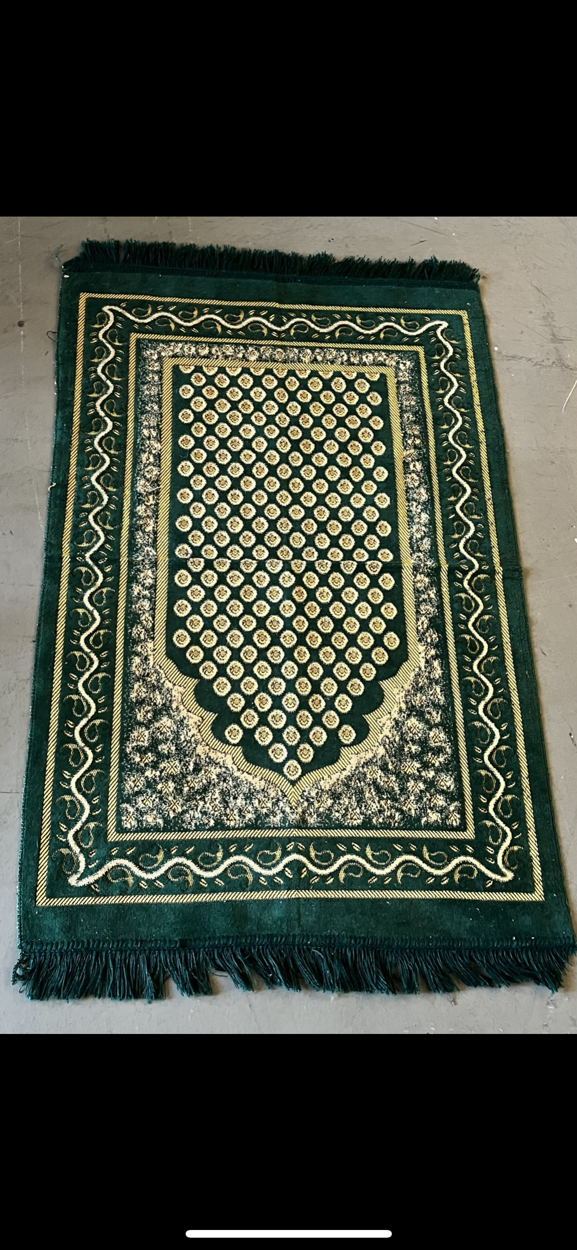 WRATH OF MAN: Rich Arab Small Rug