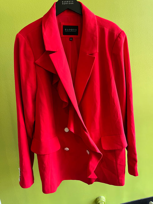 GIRLFRIENDS GUIDE TO DIVORCE: Barbara’s Eloquii Red Jacket (24)