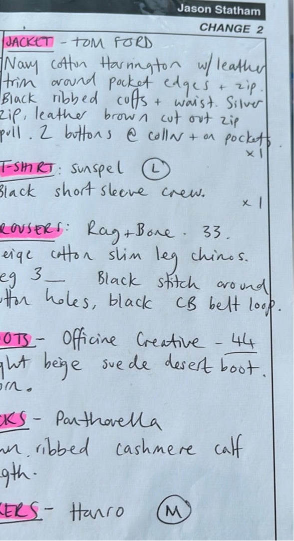 WRATH OF MAN: “H” HERO Rag & Bone Stone Beige Pants