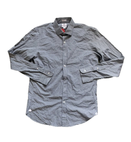 NEW GIRL: Schmidt's J Crew Green & Blue Plaid Button Down (M)