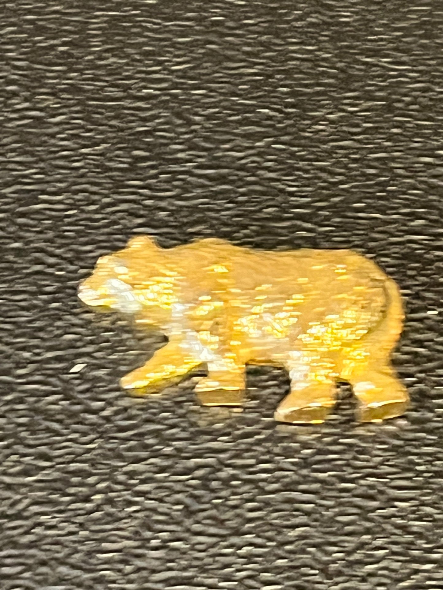 MAD MEN: Lou's Mid-Century Golden Bear Emblem