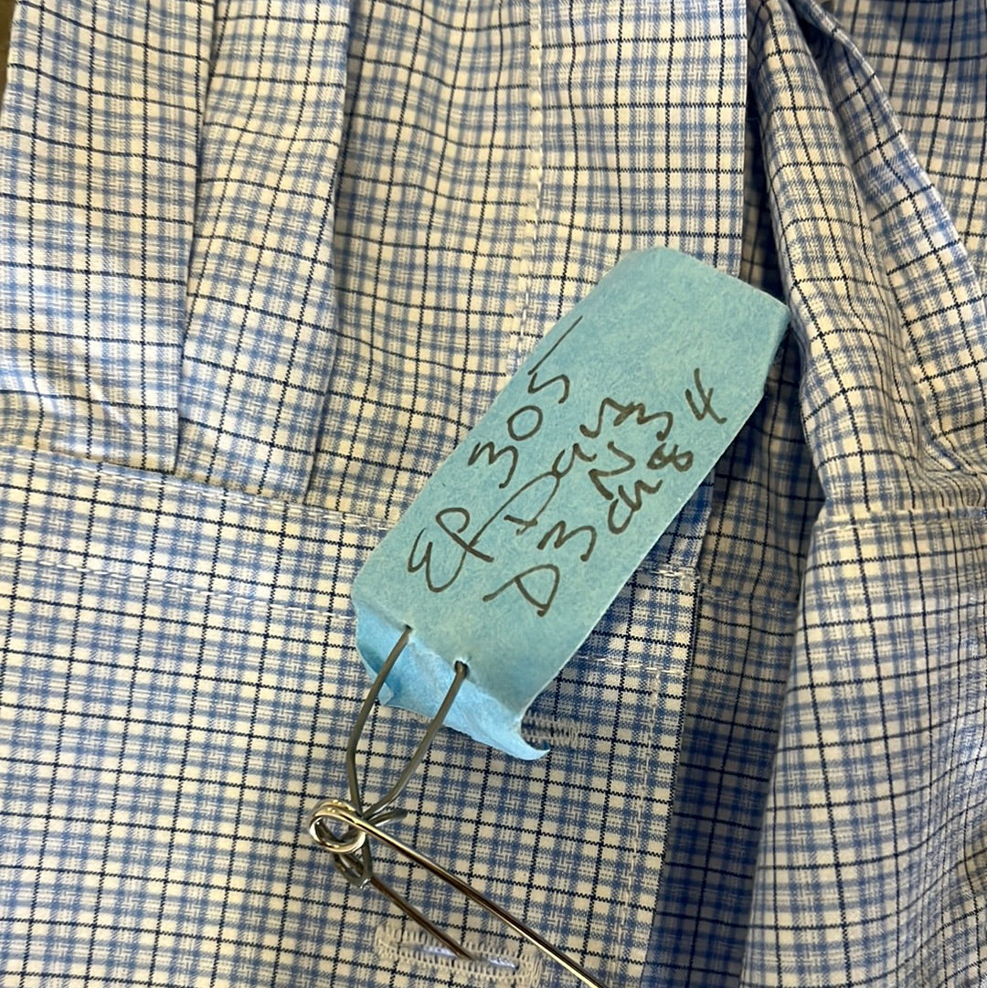 VEEP: Dan's Ep 305 PINK Blue Plaid Button Down (16/41)