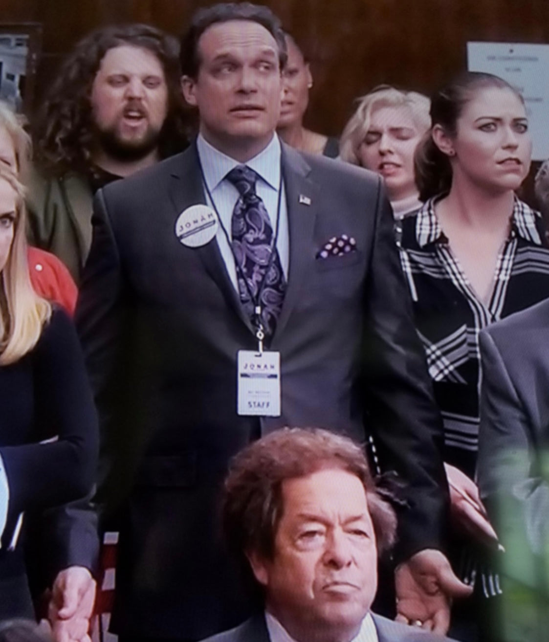 VEEP: Bill Ericsson's Blue David Donohue Button Down