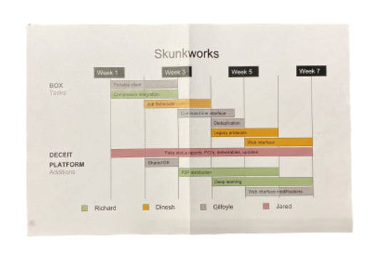 SILICON VALLEY: Skunkworks 7 Week Plan