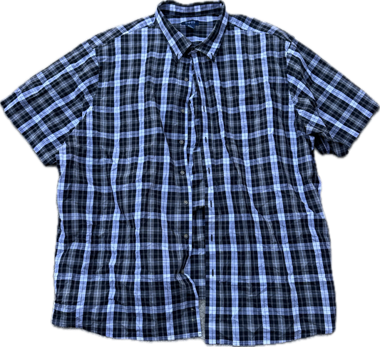 BALLERS: Spencer's Harbor Bay Shortsleeved plaid Shirt (3XL)