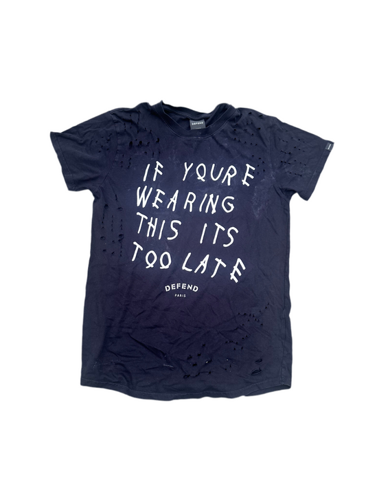 BALLERS: Kissan’s DEFEND PARIS T-Shirt (L)