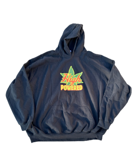 BALLERS: Vernon's Weed Shop Custom Made “High Powered” black Hoodie (L)