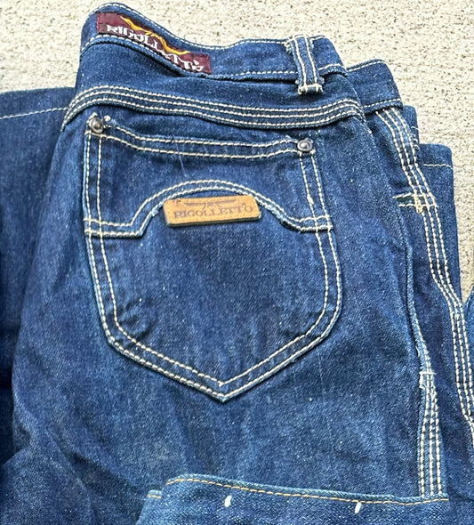 THE GET DOWN: Mylene's Vintage RIGOLETTO Denim Jeans (S)