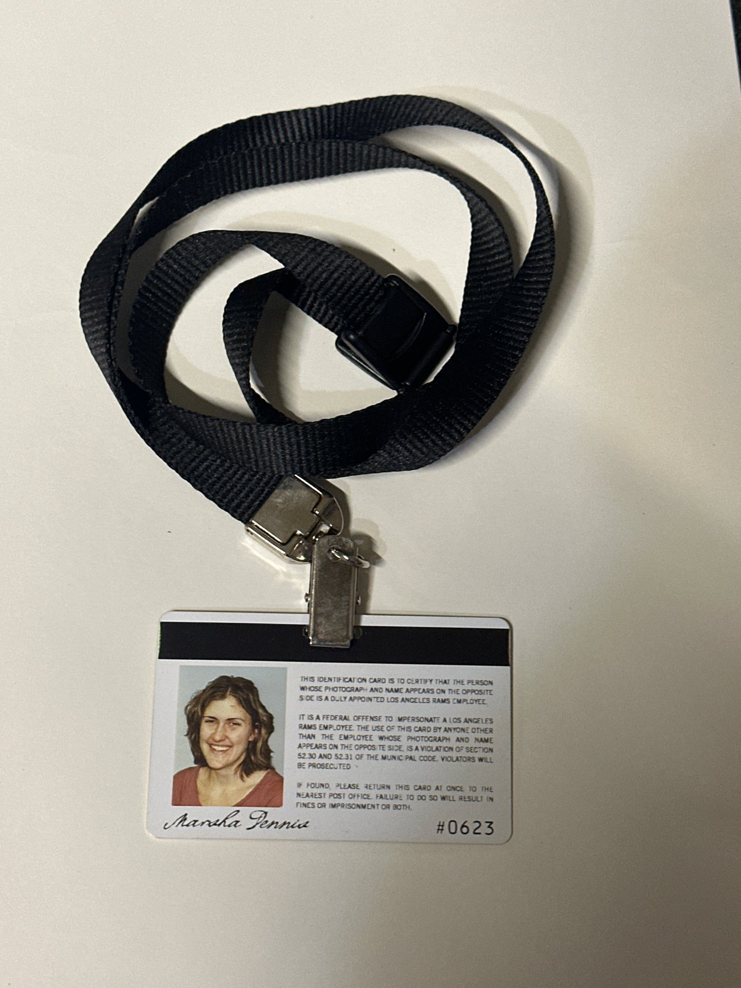 BALLERS: HERO LA Rams Employee Badge