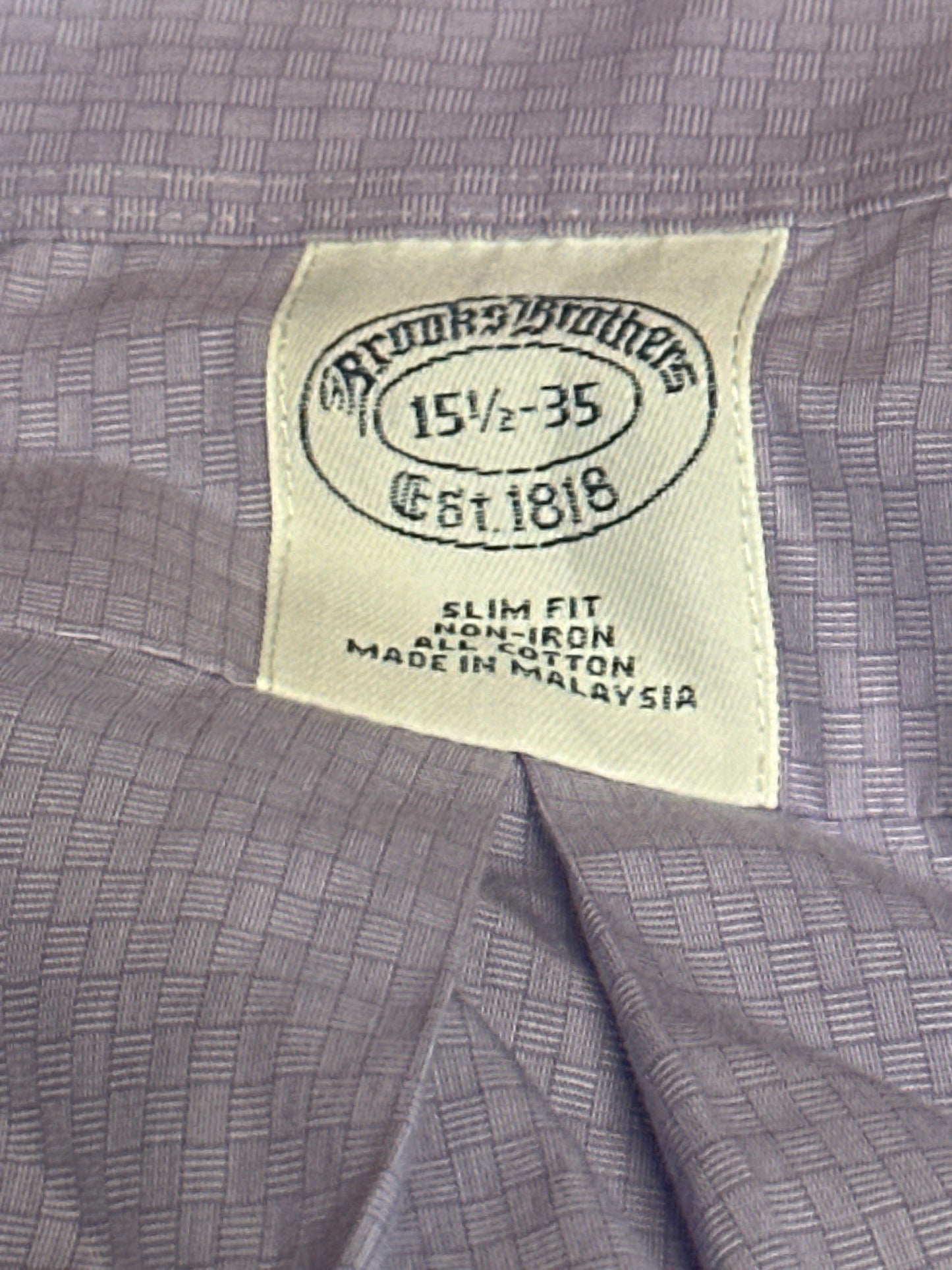 VEEP: Reed Scott “Dan Egan” BROOKS BROTHERS Button Up Shirt (15.5/35)