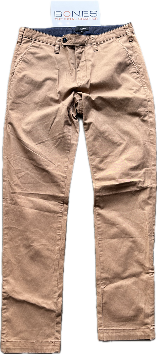 BONES: Dr. Jack Hodgins' TED BAKER Brown Khaki Pants (30)