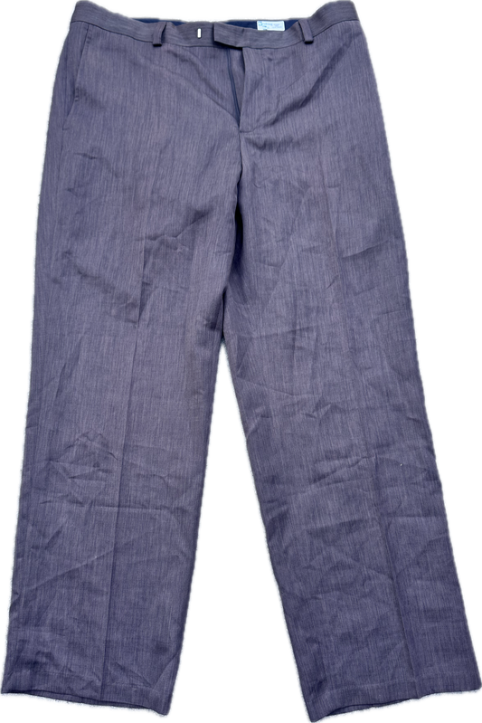 BREAKING BAD: Walter White Brown Flat front Pants (36)