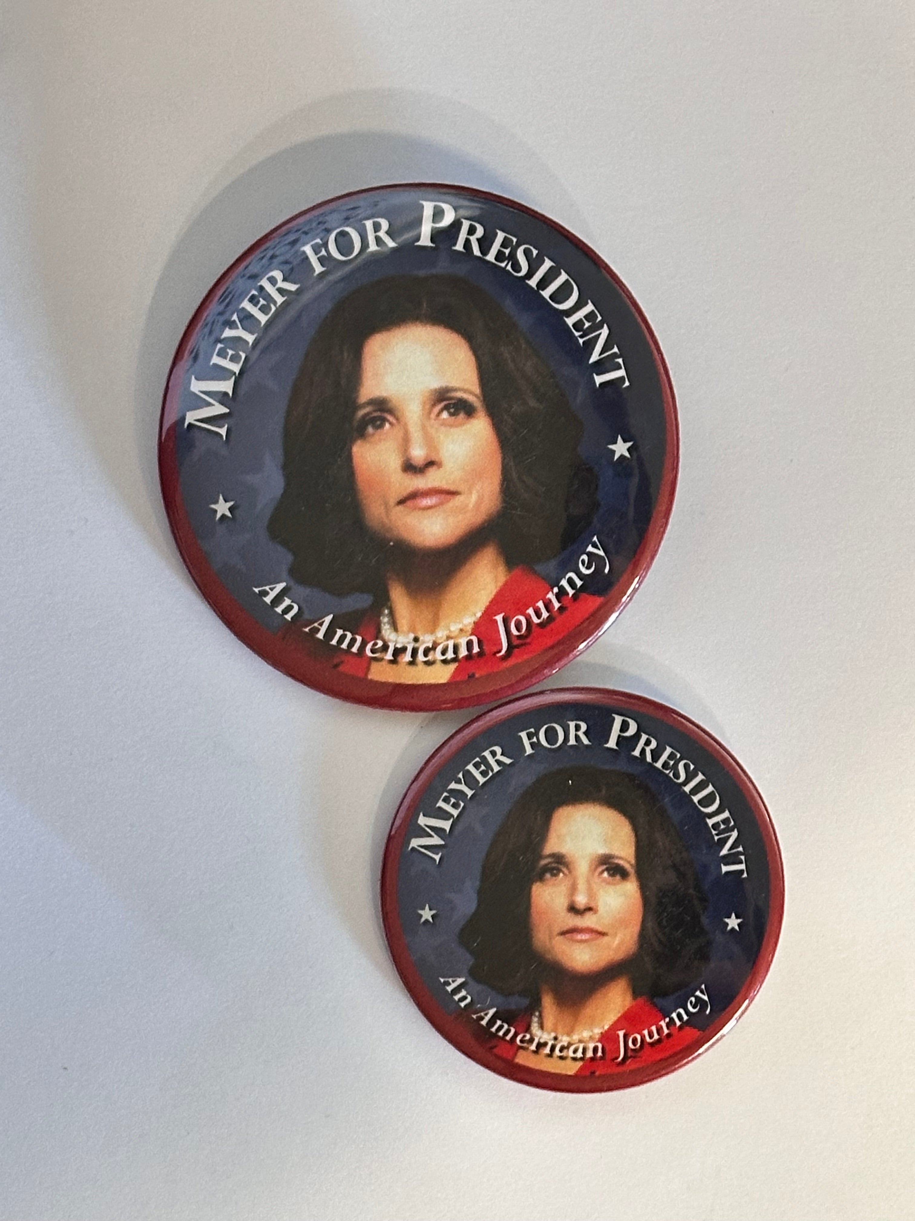 VEEP: Exclusive & Limited HERO Campaign Pins from Season 7 – HOLLYWOOD ...