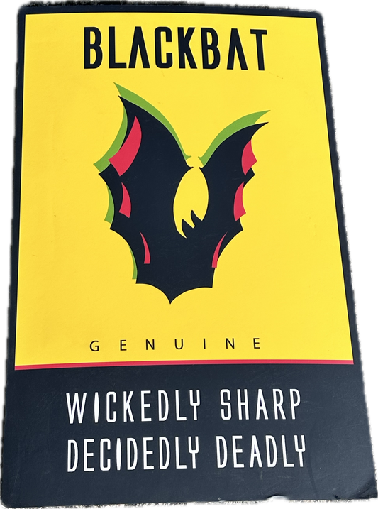 TRUE BLOOD: Lafayette Reynolds BLACKBAT Vampire Energy Drink Sign Prop (1 of 1) from Merlottes