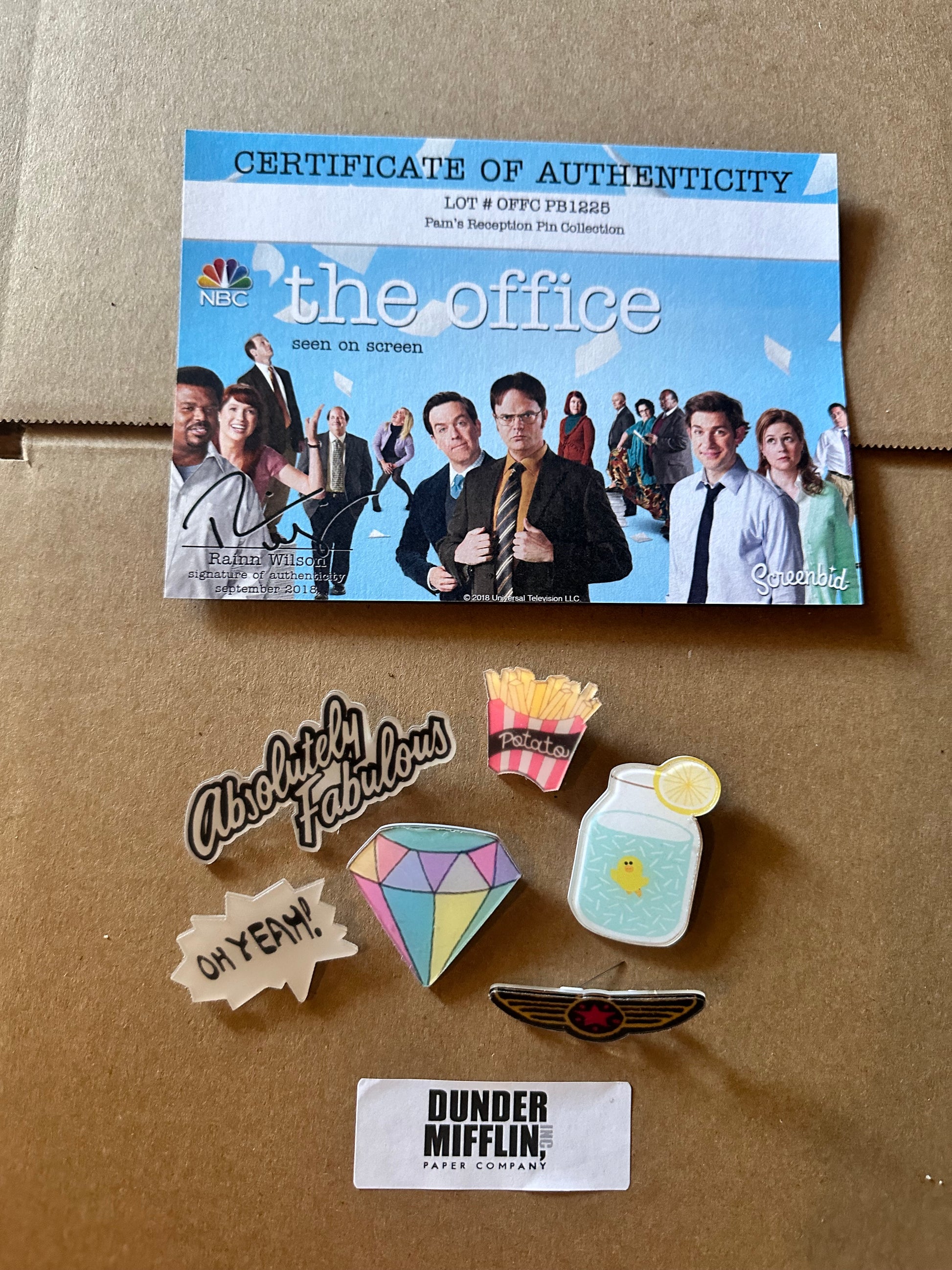 THE OFFICE: Pam’s Office and Personal Supplies & Props