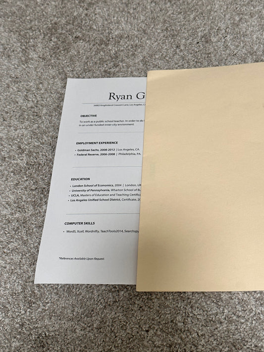 New Girl: Jessica Day boyfriend Ryan’s Resume
