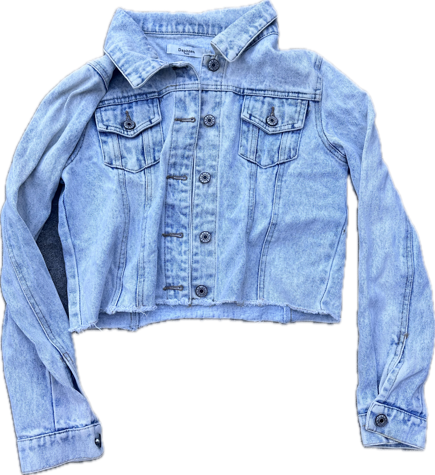 BREAKING BAD: Lydia’s Daphne Paris light Blue Denim Jacket (S)