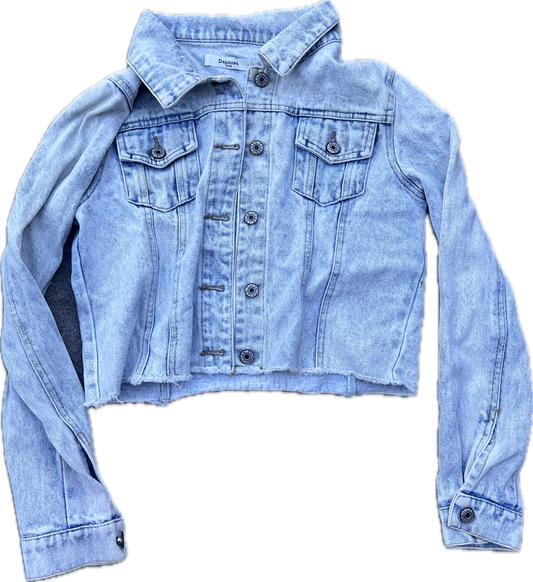 BREAKING BAD: Lydia’s Daphne Paris light Blue Denim Jacket (S)