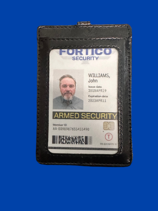 WRATH OF MAN: John’s HERO FORTICO Security Badge ID