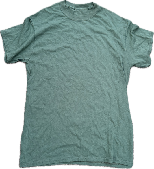 BATTLESTAR GALATICA: Lee Adams J Crew Green T-Shirt (M)