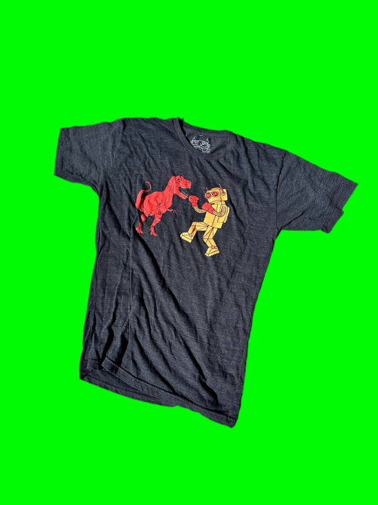 SILICON VALLEY: Colin's Robot V Dinosaur T-Shirt (M)
