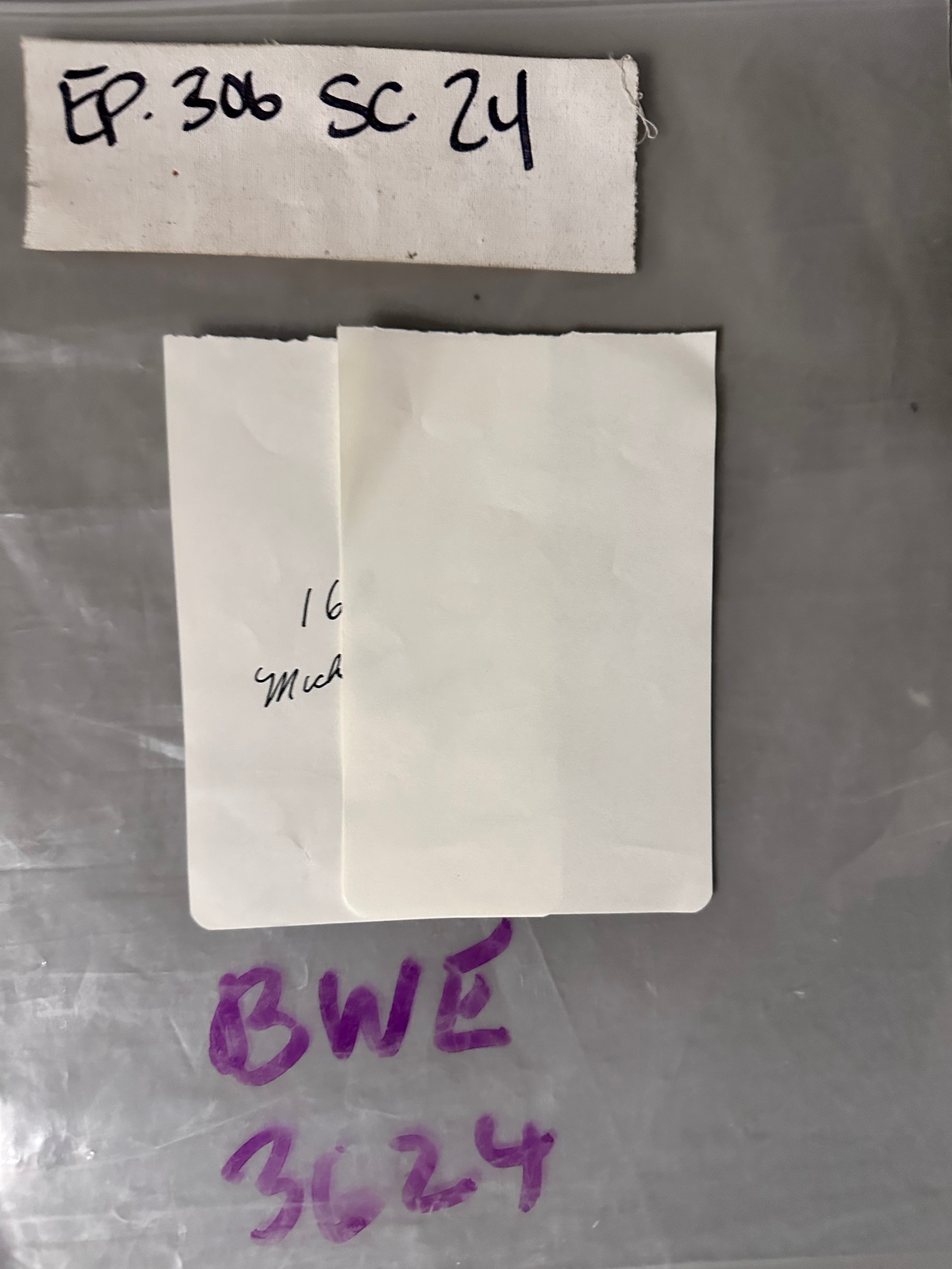 Boardwalk Empire Nucky Thompson and Chalky White HERO address Paperwo