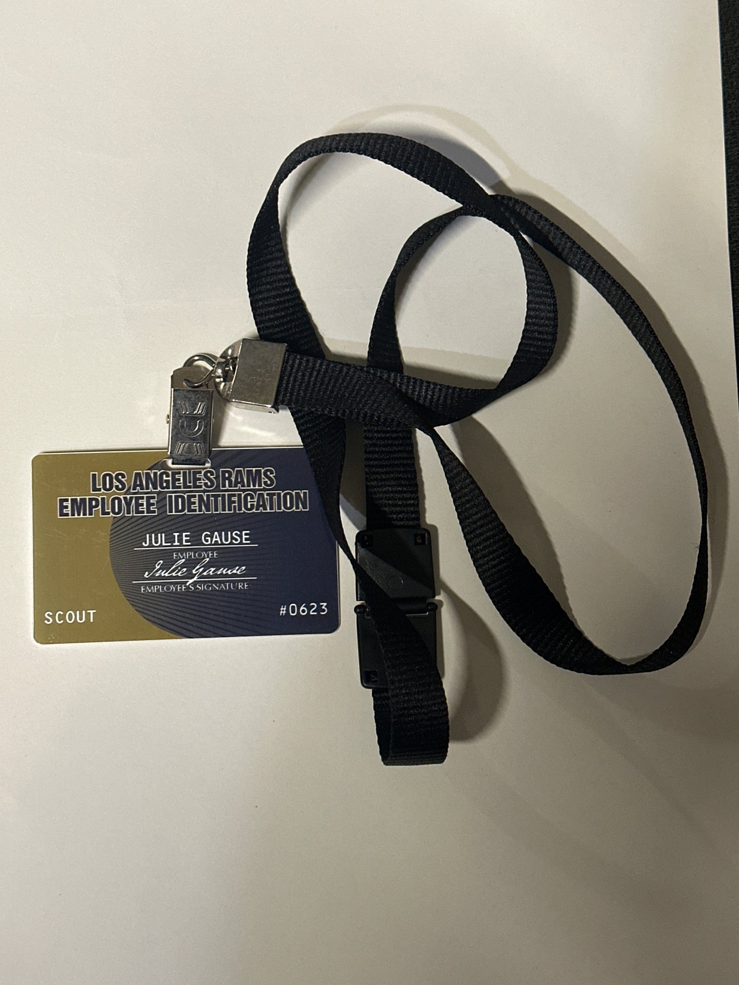 BALLERS: HERO LA Rams Employee Badge