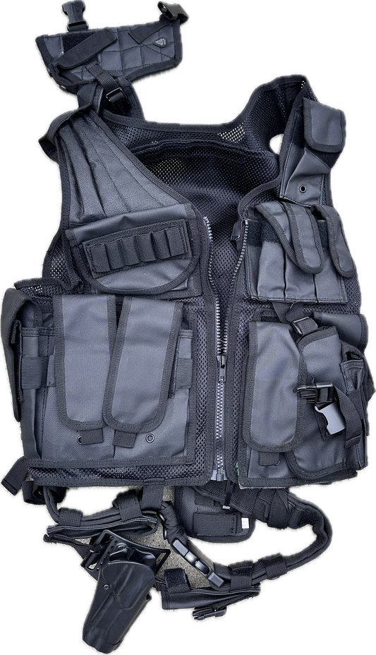 SONS OF ANARCHY: Jax Teller Bulletproof Tactical Vest with Holsters, Gun Carriers & Ammunition Pouches