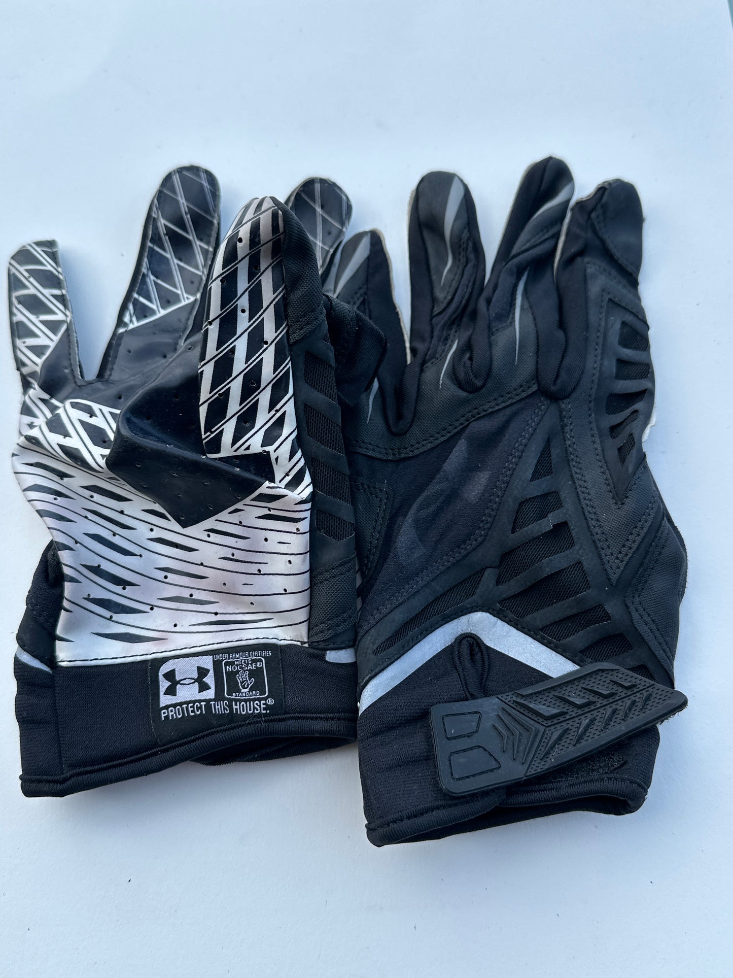 BALLERS: Ricky’s HERO UA Football Gloves