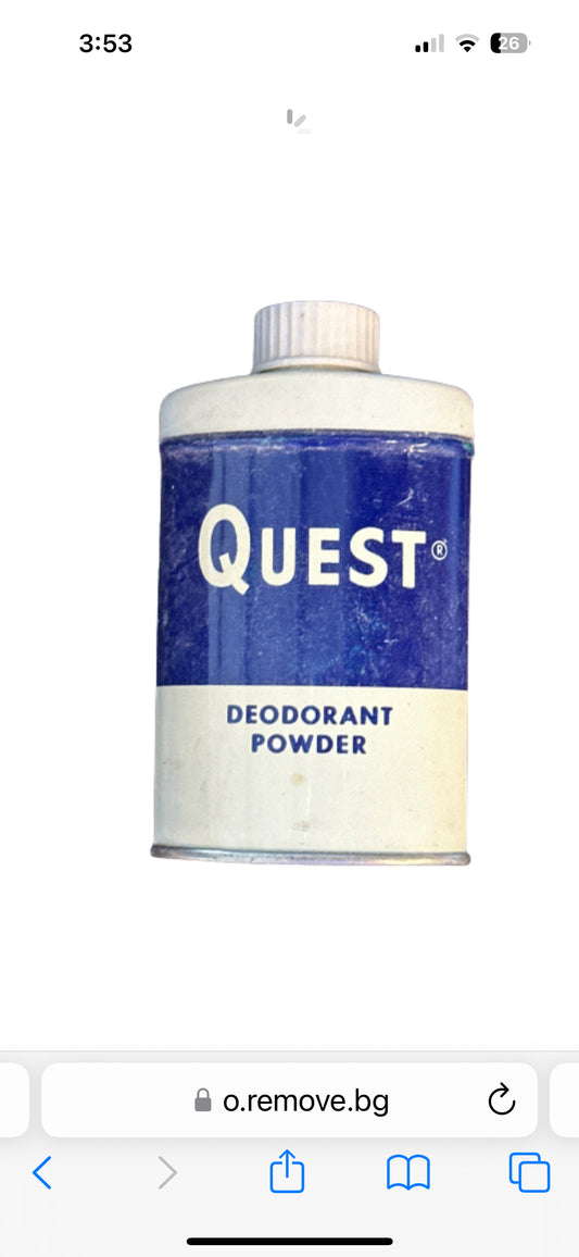 Mad Men: Don’s  Mid Century QUEST Deodorant Powder