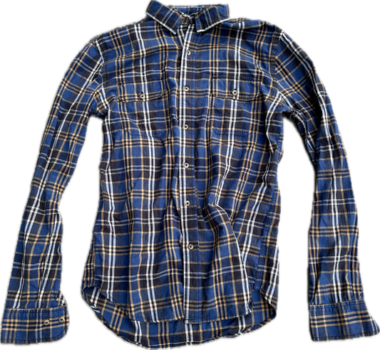 NEW GIRL: Nick Miller's Plaid Flannel Shirt (M)