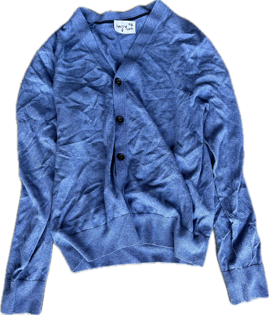 THE OFFICE: Andy’s Blue Button CardiganSweater (M)