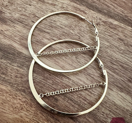 EMPIRE: Cookie's Gold Hoop Earrings