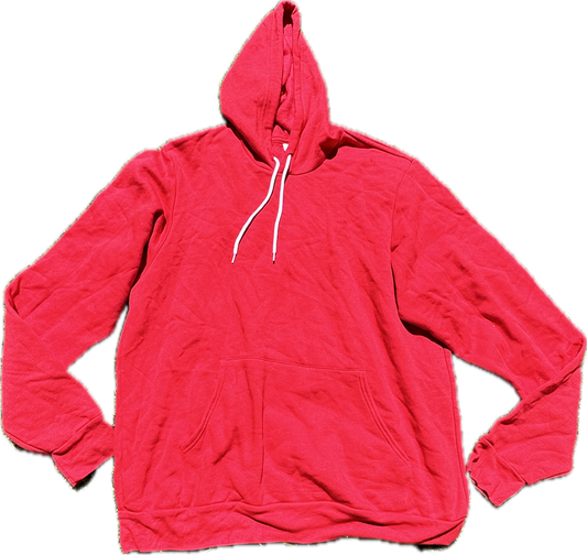 NEW GIRL: Coach's Canvas Soft Cotton Red Hoodie (XL)