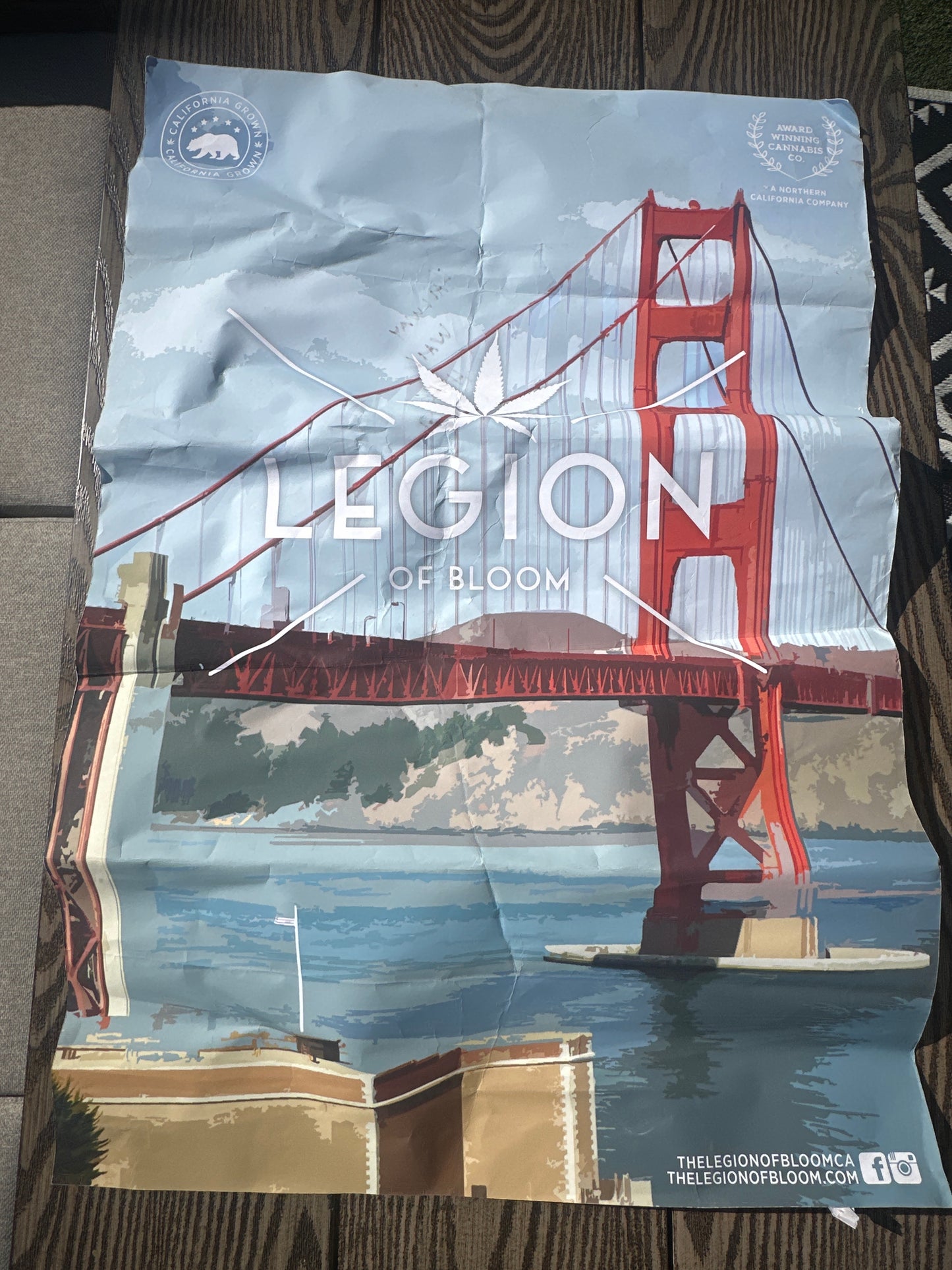 SILICON VALLEY: Erlich's HERO Hacker Hostel Entrance Wall Legion of Bloom Poster