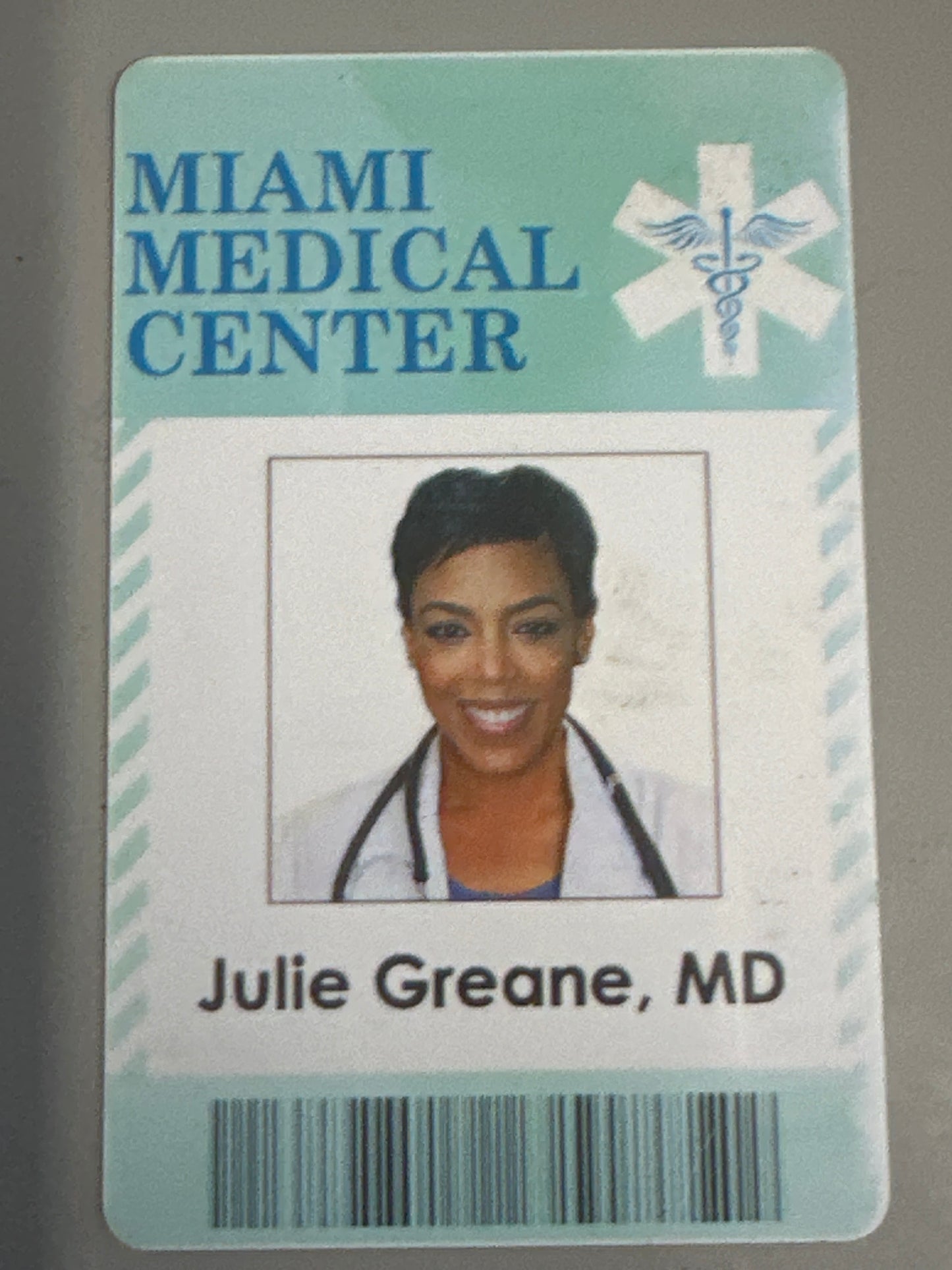 BALLERS: Julie's HERO Hospital Identificate Card