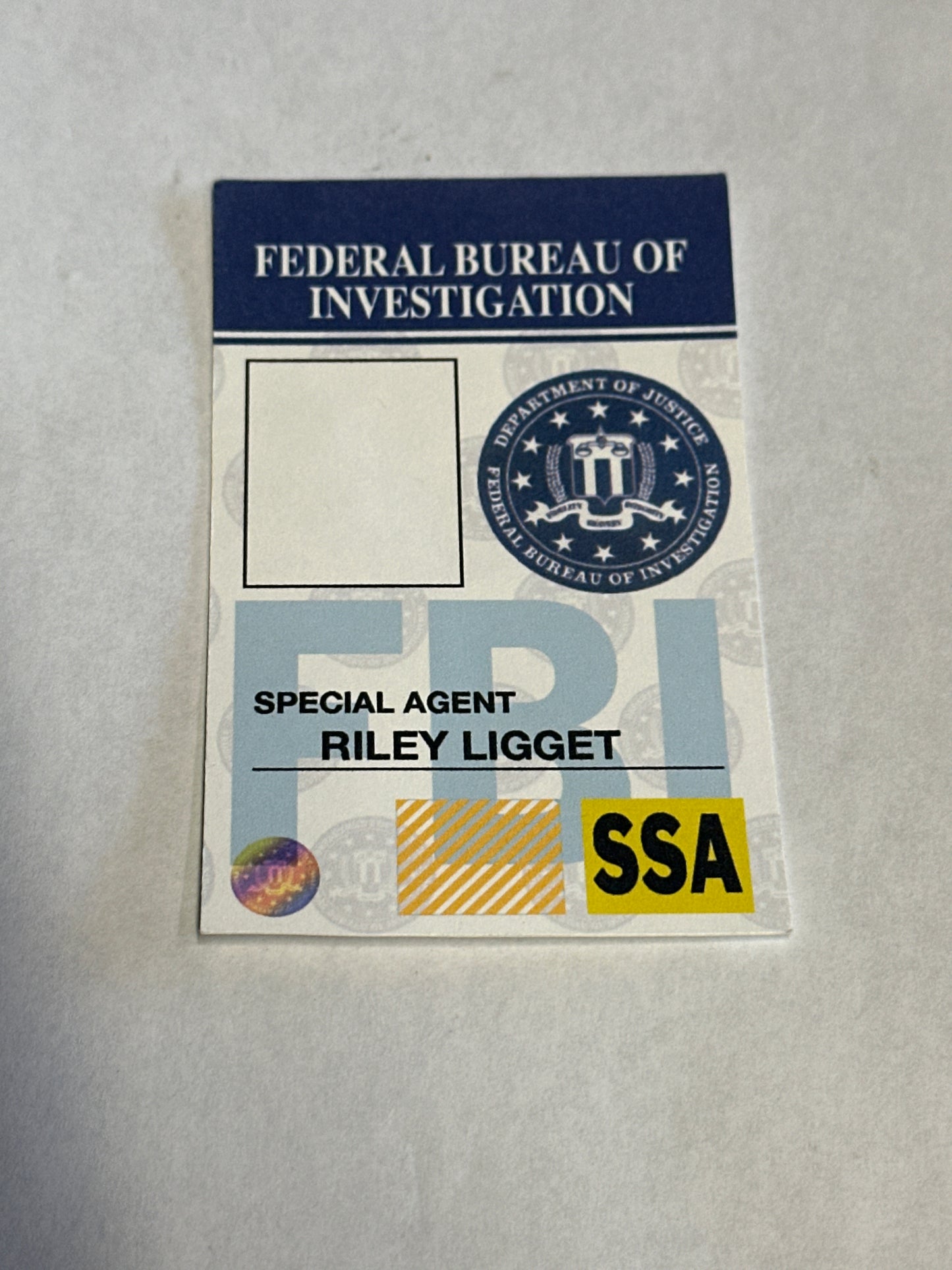 BONES: Key Cast HERO Special Agent FBI Badges