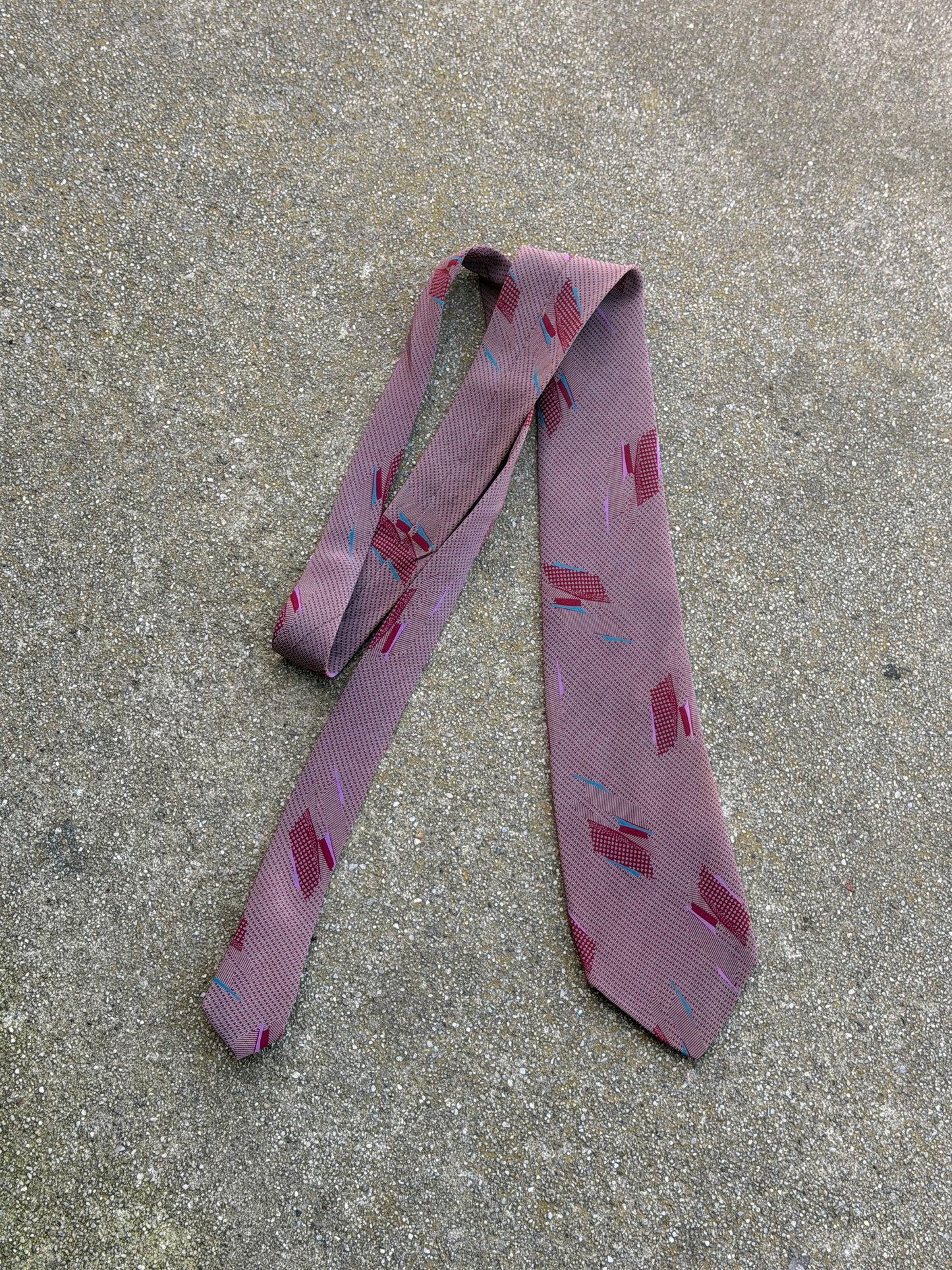 MAD MEN: Don Draper’s Mid-Century Necktie and Business Card
