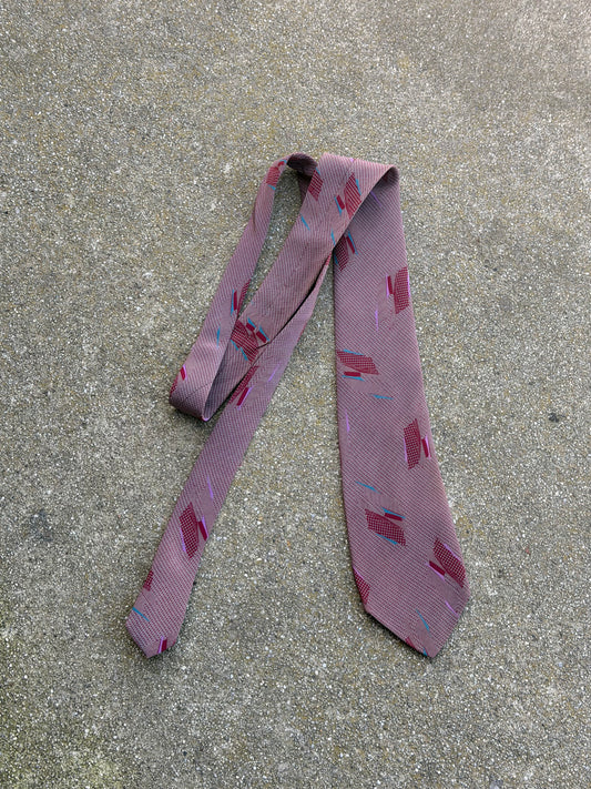 MAD MEN: Don Draper’s Mid-Century Necktie and Business Card