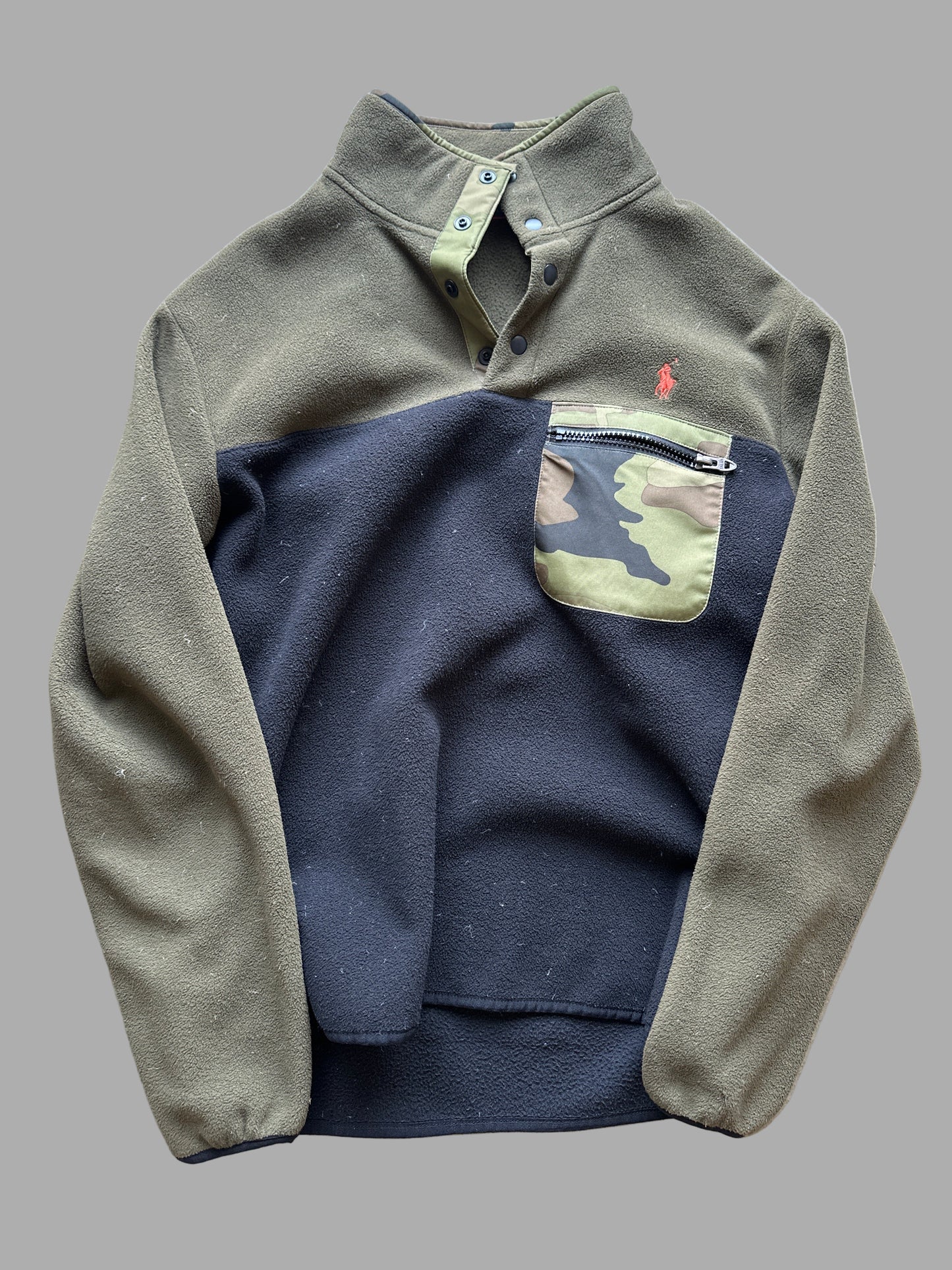 BONES: Agent Booth's RL Polo Fleece Pullover Jacket (M)