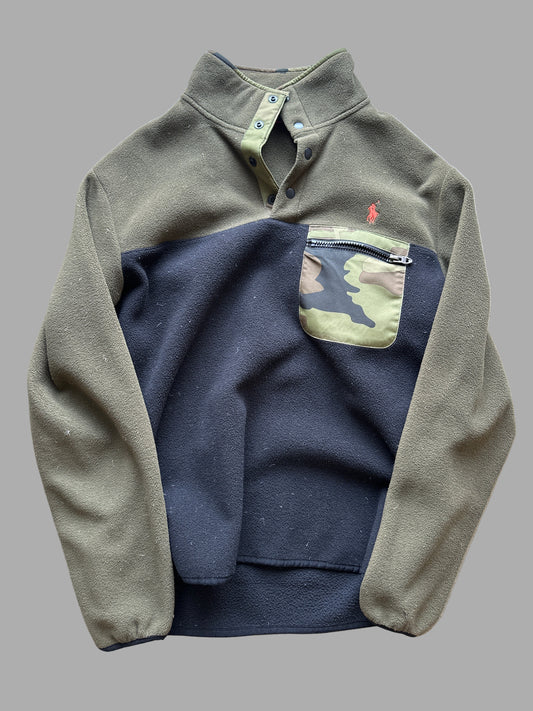 BONES: Agent Booth's RL Polo Fleece Pullover Jacket (M)