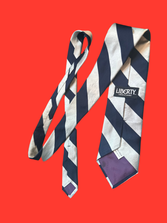 MAD MEN: Pete Campbell's Mid-Century Necktie and Sterling Cooper Business Card