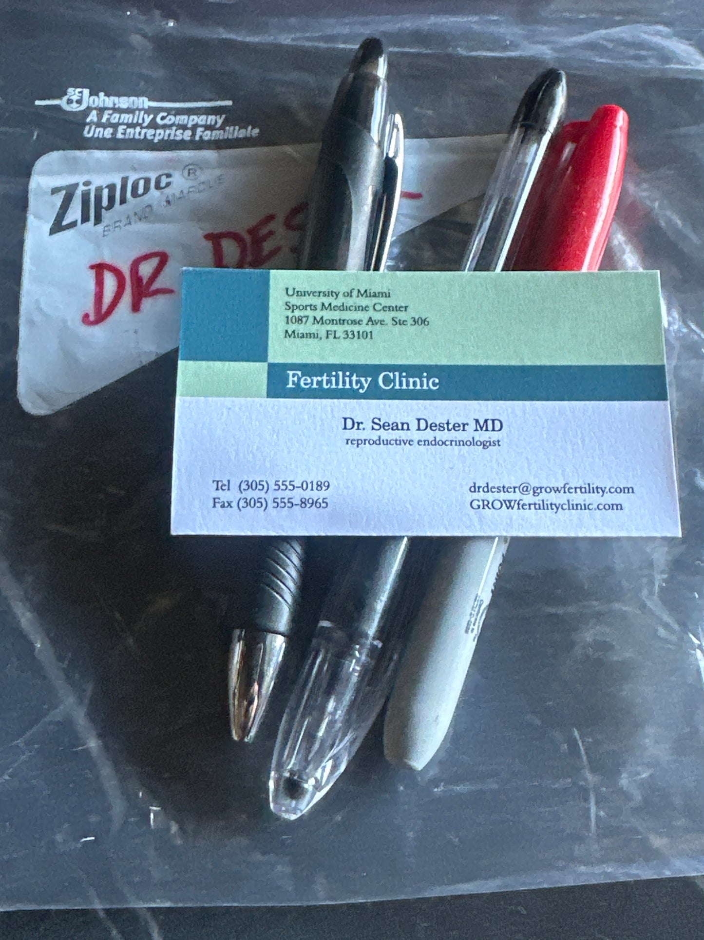 BALLERS: Dr Sean Dester HERO Card and Pen