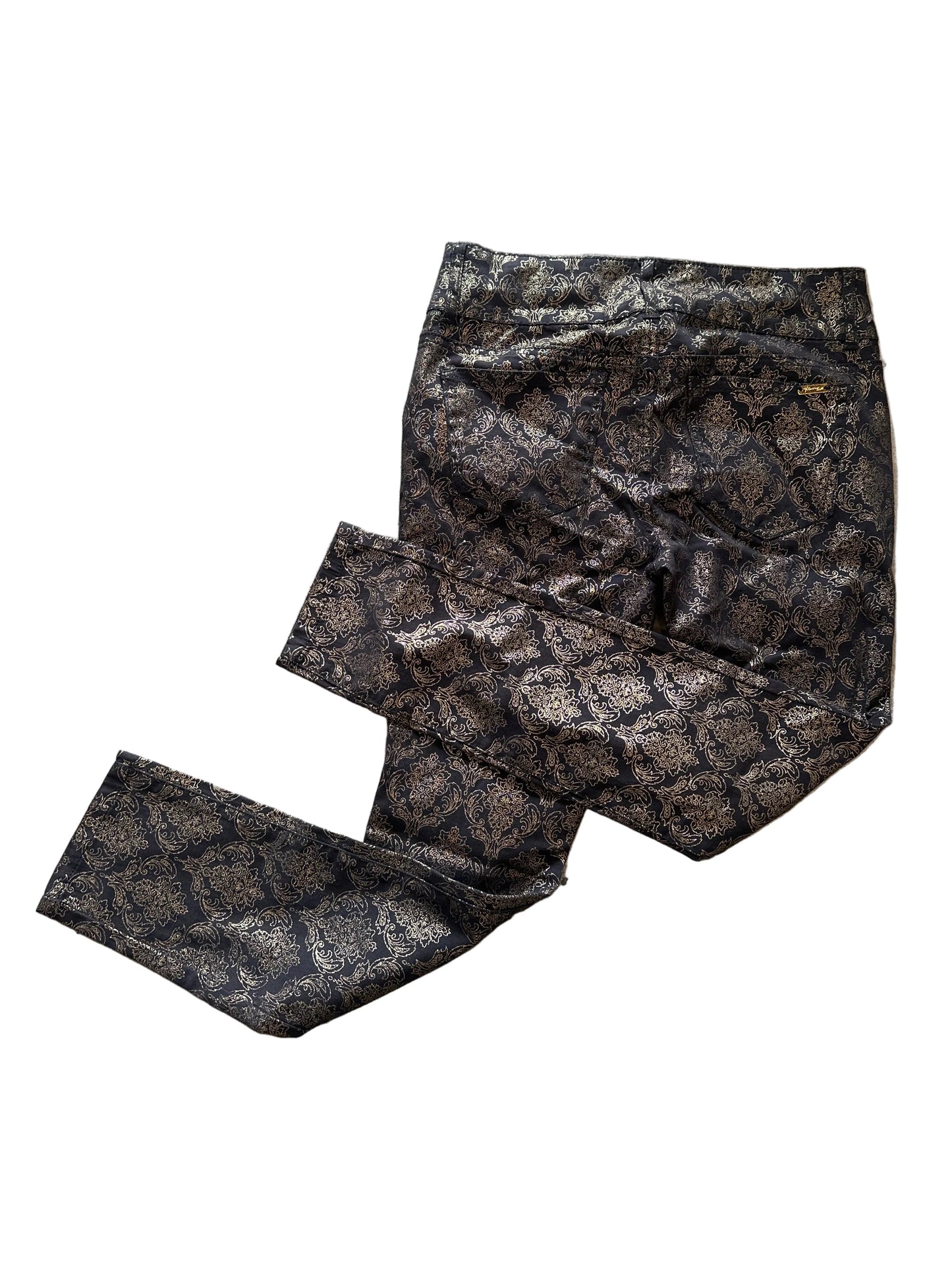 SOA: Gemma's HERO Black and Gold Patern Pants (S)
