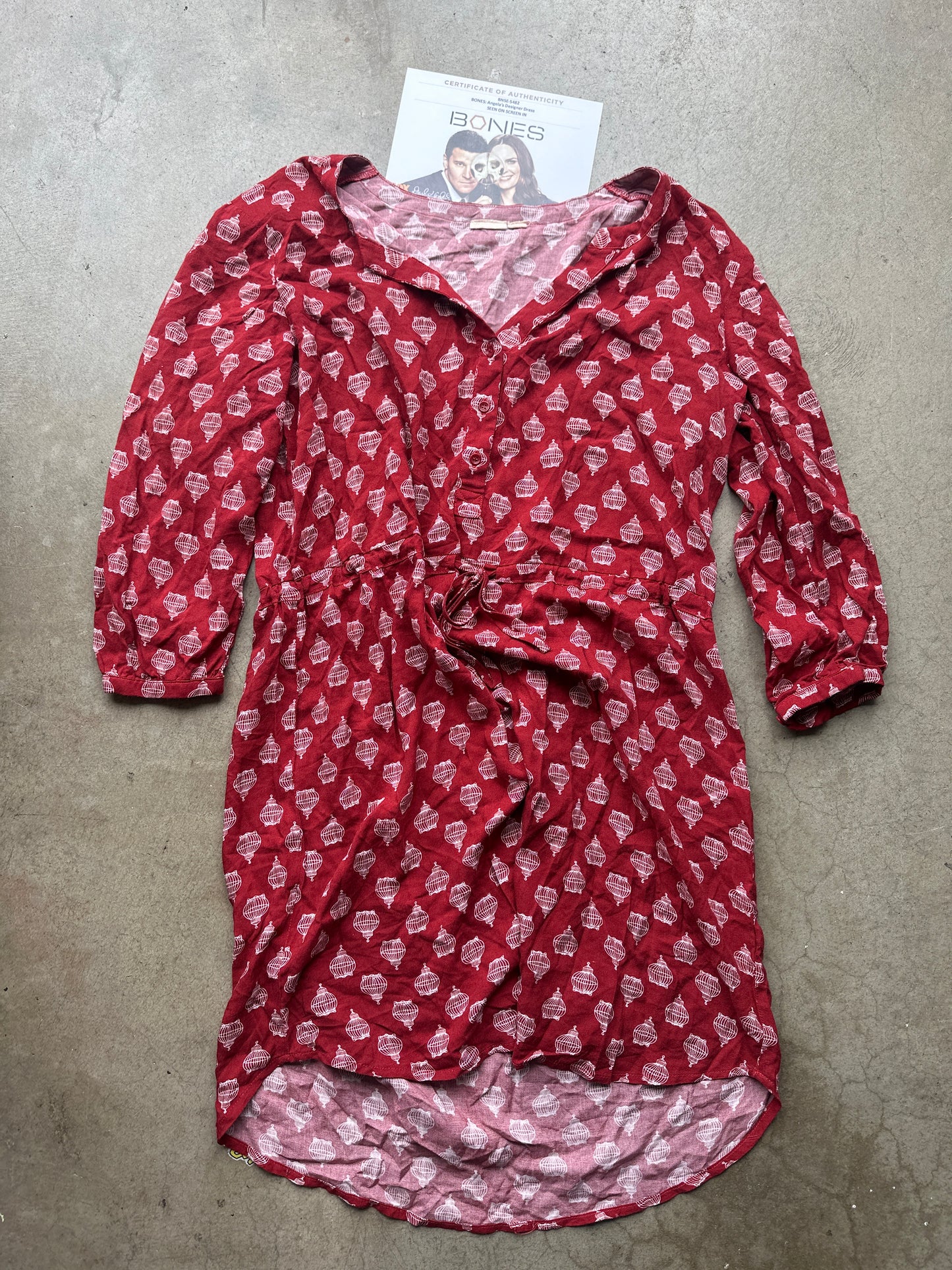 BONES: Angela's Designer Dress (S)