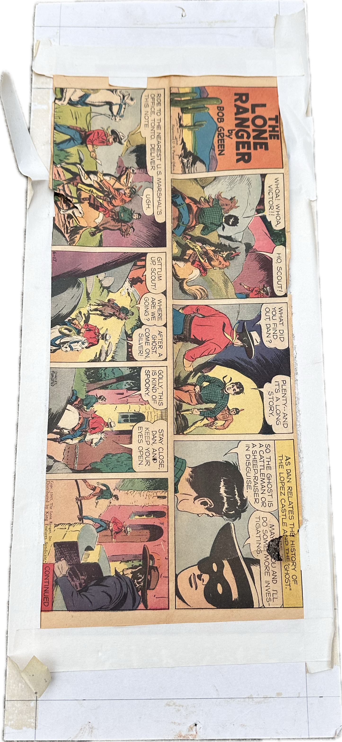 MAD MEN: Roger Sterling Vintage Comic Strips from Office