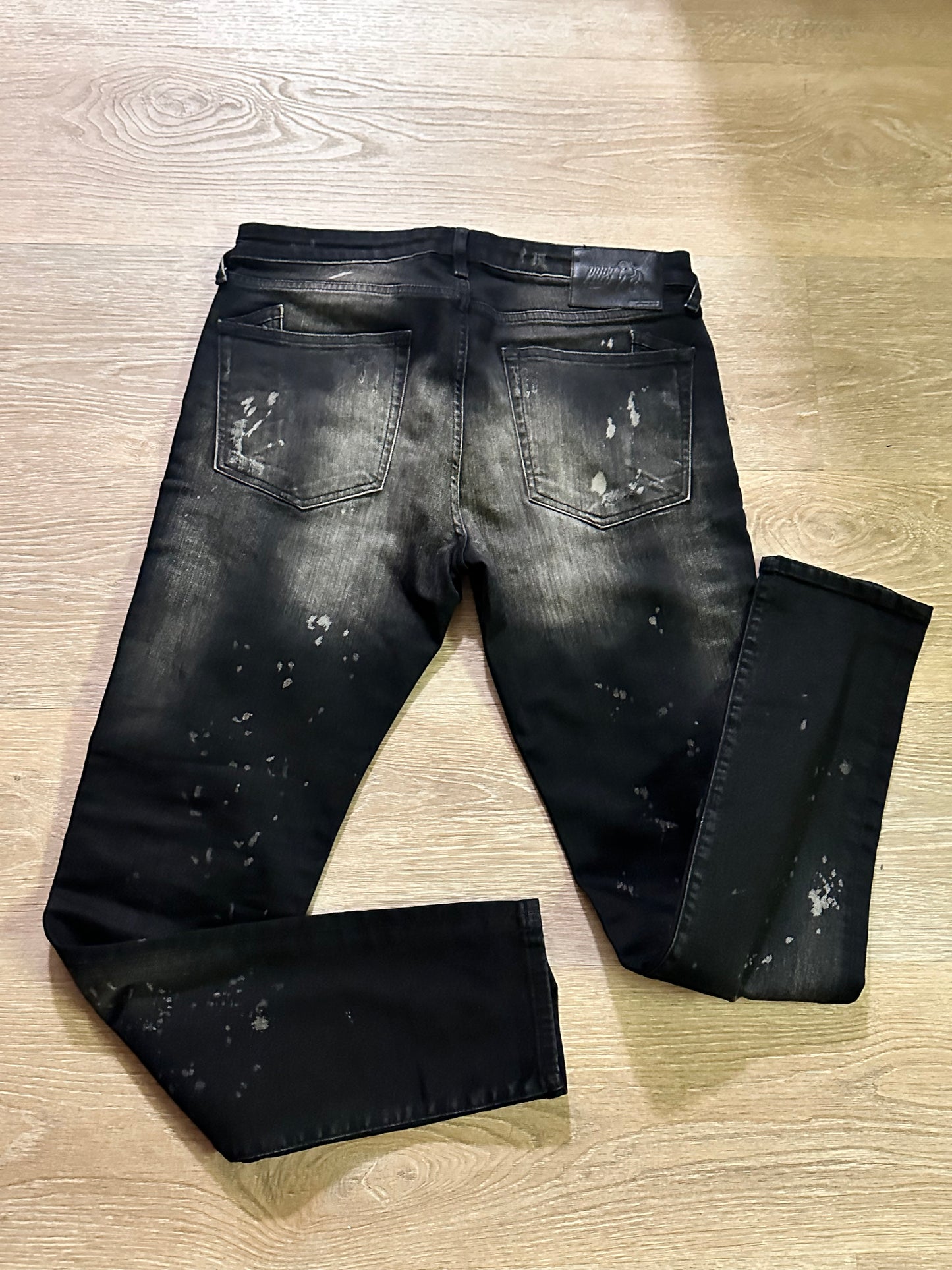 BALLERS: Ricky's PRPS Black Denim Pants (34)