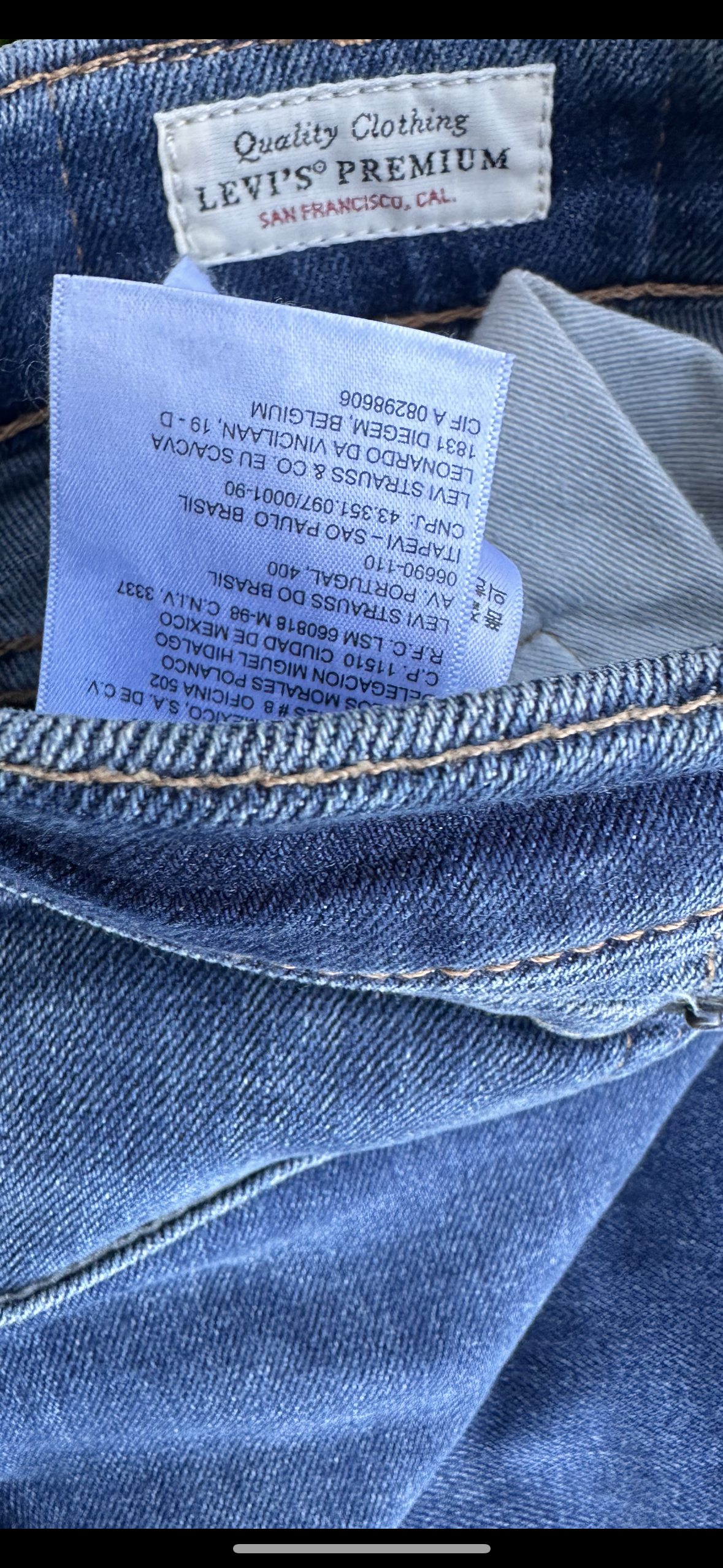 JUSTIFIED: Raylan's Black HERO LEVI'S premium Denim Jeans (34/32)