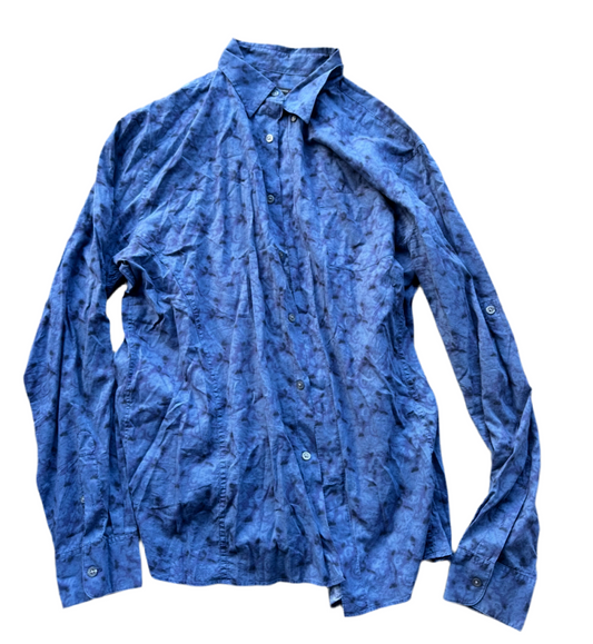 JUSTIFIED: Raylan's HERO JOHN VARVATOS Long Sleeve Button Shirt (L)
